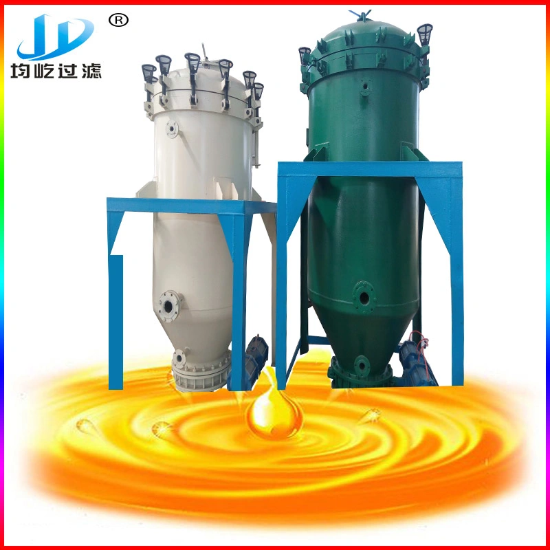 Carbon Steel 304ss Vertical Pressure Leaf Filter for Cooking Oil Decolorization