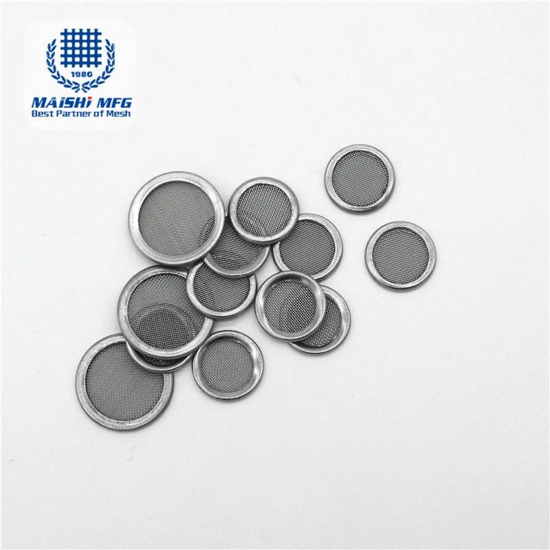 Stainless Steel Wire Mesh Disc Brass Woven Mesh Filter Sheet Copper Net Filter Mesh Disc