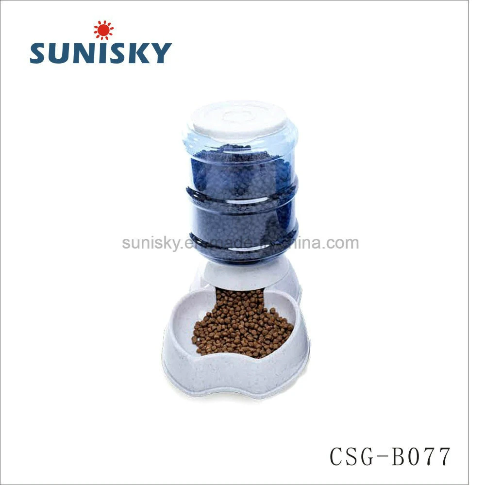 Pet Feeder Automatic Pet Feeder Pet Food Bowl Feeder Csg-B077