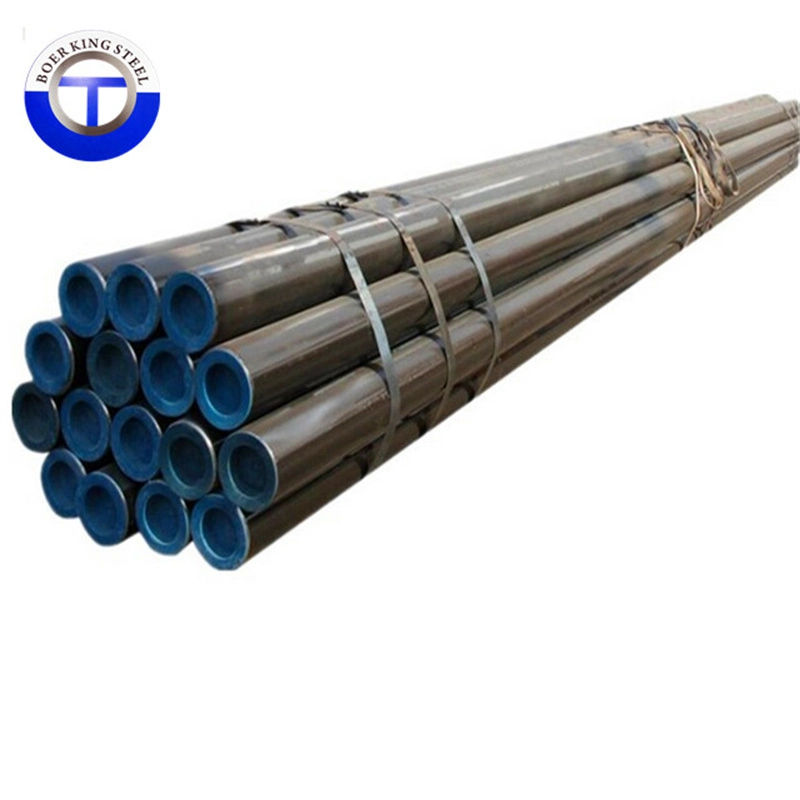 DIN1629 DIN17175 ASTM A192 A179 A210 tubo de acero sin costura P5 P9 P11 tubo de acero sin costuras de carbono para material de construcción