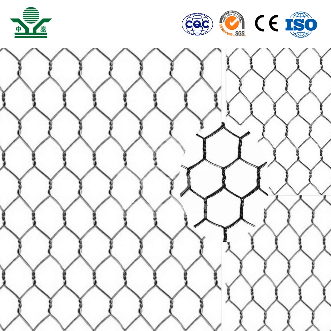زونجتاى 3/4بوصة*1.2 م*30 مم 50 مم سلك سداسي الشكل تصنيع الصين 13 مم 20 مم الدجاج سلك الدجاج سلك الدجاج شبكة النسيج تستخدم لأربعة سور السلك الملحوم بالقدم
