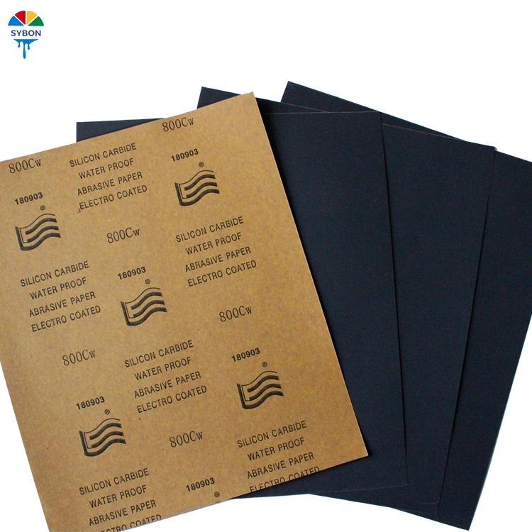 Wet or Dry Abrasive 9" X 11" Sheet Sandpaper Lijas Refinishes System Abrasive Paper Polishing Sanding for Car Sandpaper 1500-2000 Grit China Manufacturers Price