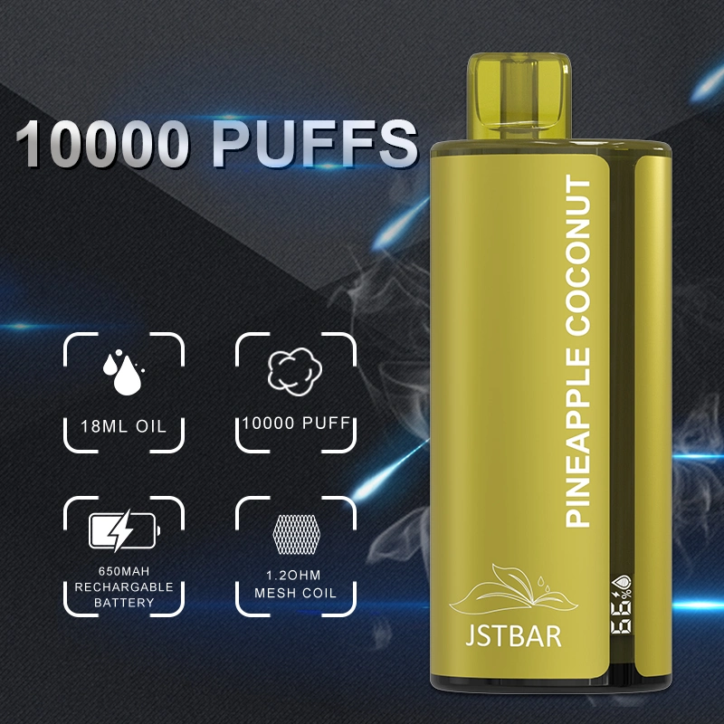 Оптом Китая Выставные пирожные Vape 10000 оригинальные ручки Box Hookah Паромный измеритель Health Vape Natural Vapes Pure Vapor Puff 50 мг