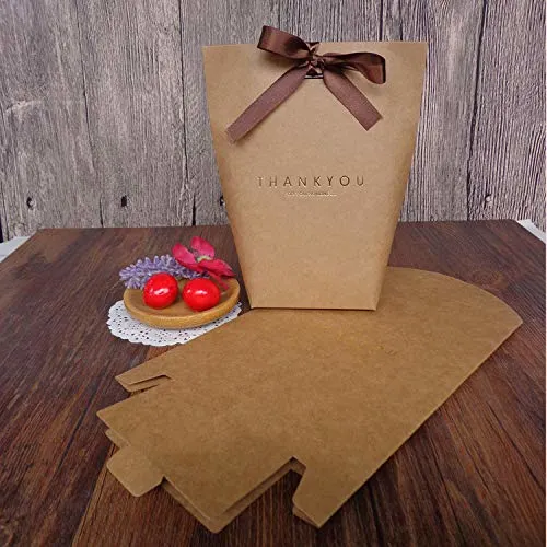 Thank You Gift Wrap Boxes Packaging Box for Minimalist Gift Christmas Decorative