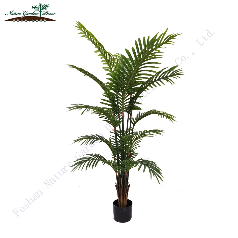 Palm en plastique de plantes tropicales joyau arbre artificiel décoratif