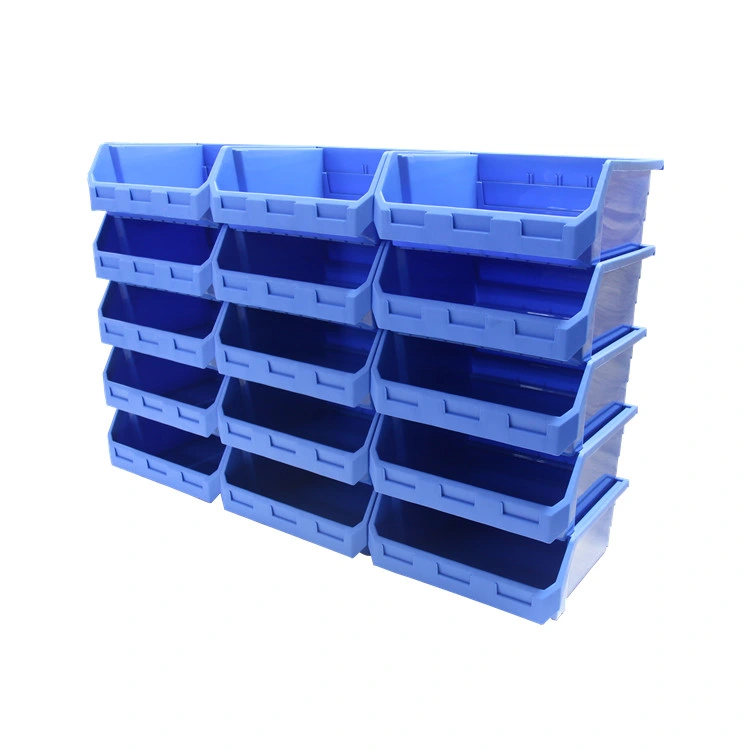 Industrial Plastic Storage Stackable and Nestable Bin for Hardware Tool