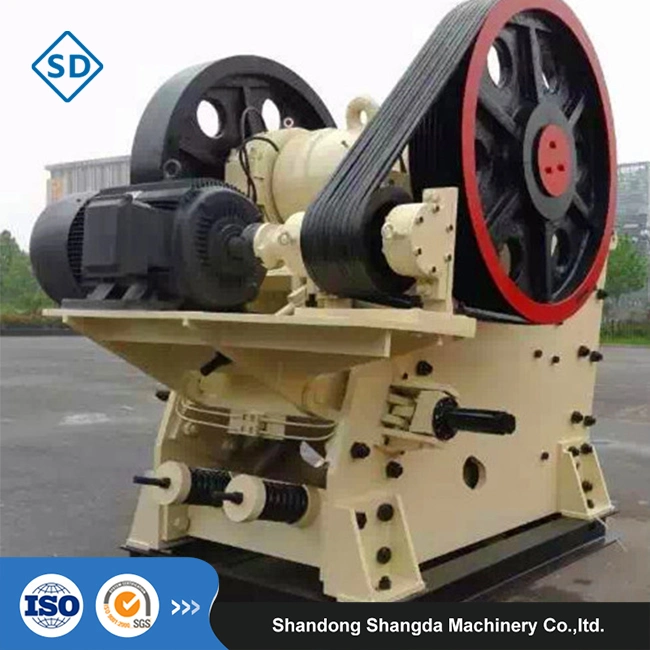 Rock Primary Jaw Crusher para producción de Cuarzo