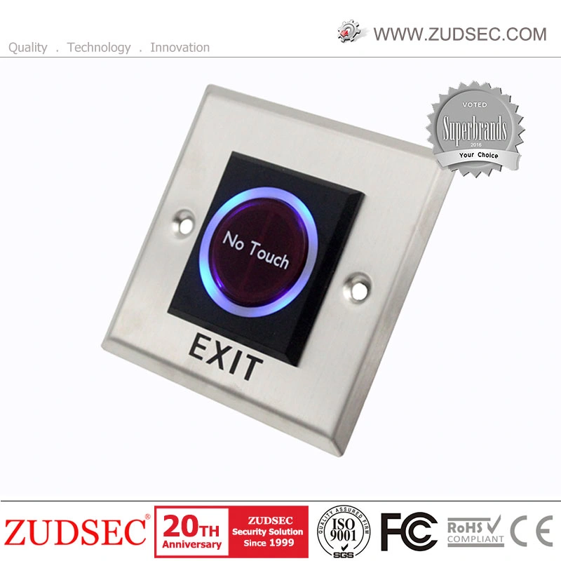 Stainless Infrared Push Exit Switch Button/ No Touch