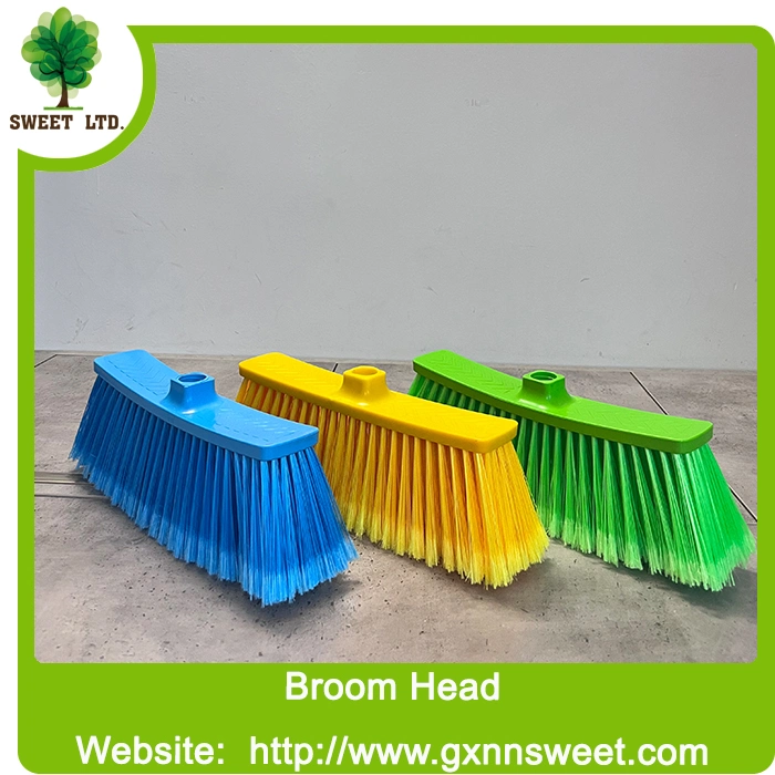 Free Sample African Market Hot Sale Plastic Broom Head Manufactures Broom and Dustpan Set for Sale Brooms and Mops