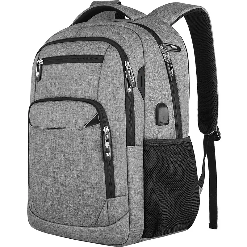 New Design Travel Backpack Multifunction Laptop Backpack Anti-Theft Computer Bags with USB and Earphone Port for School Outdoor