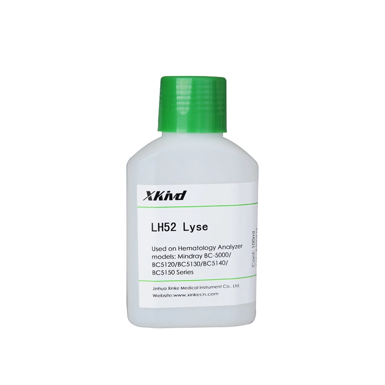 M-52lh Lyser 100ml Modelo de reactivos Mindray para el analizador de hematología BC5000/5120/5130/5140/5150 Consumibles