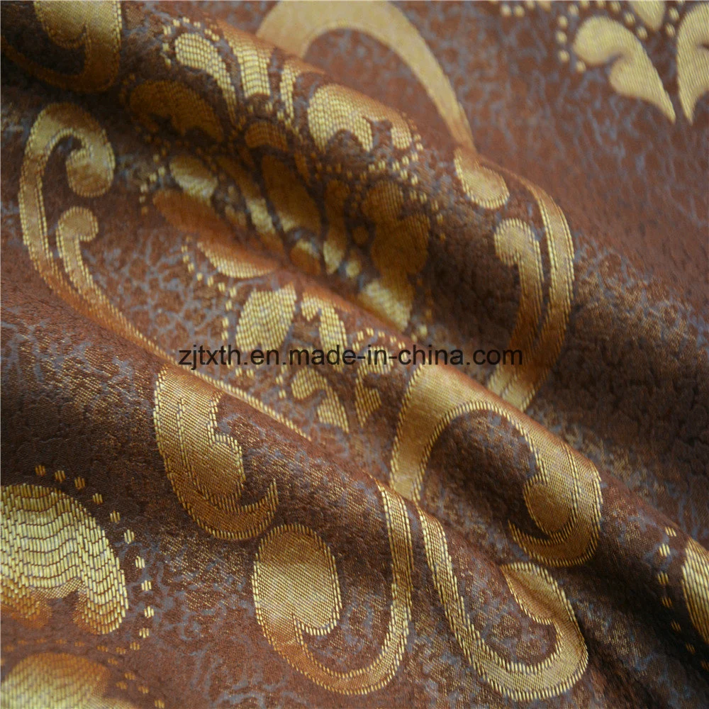 Curtain Fabric Manufacturer Good Price Blackout Fabric Floral Curtain for Hotel