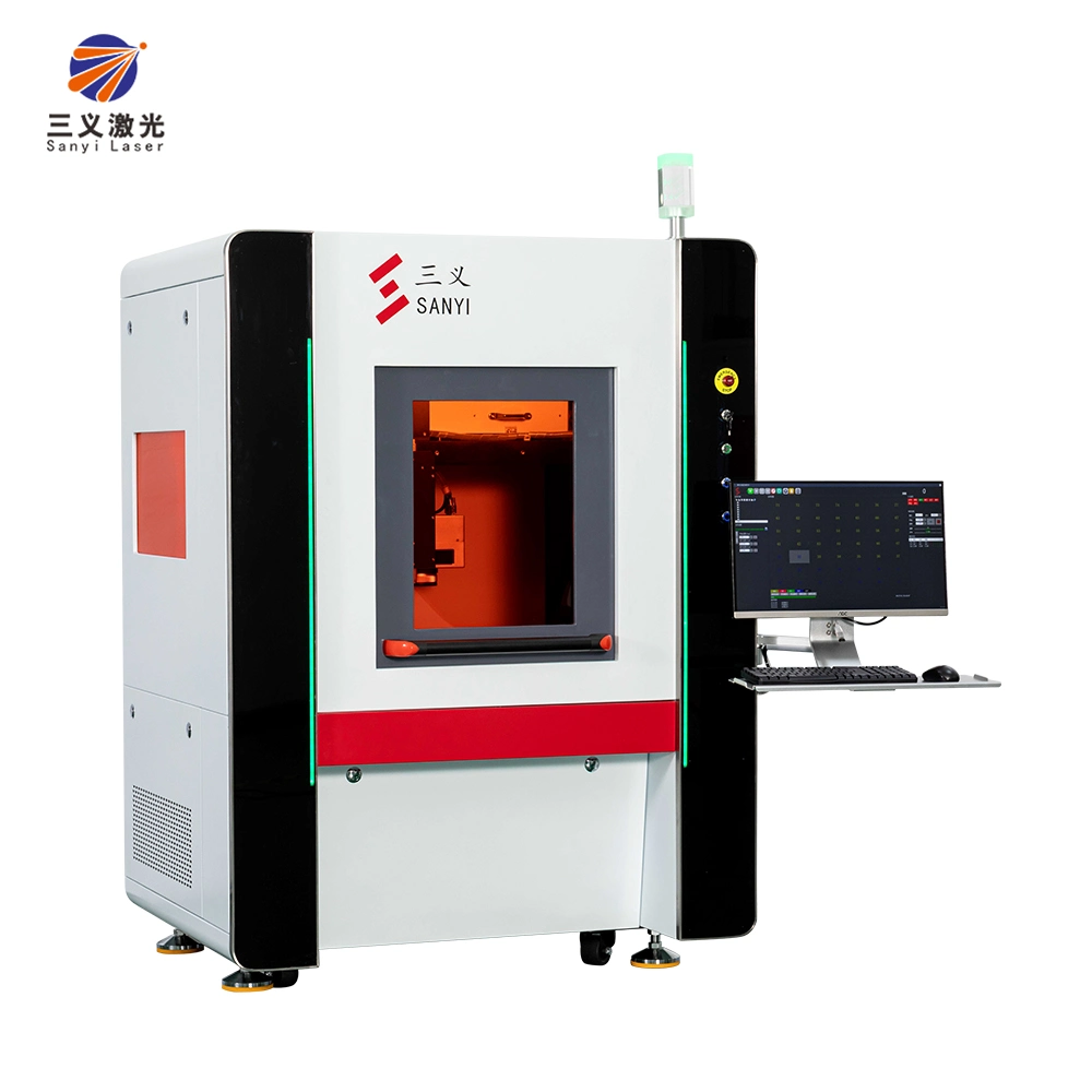 Sanyi Green Laser Glass Cutting and Cracking Integrated Machines