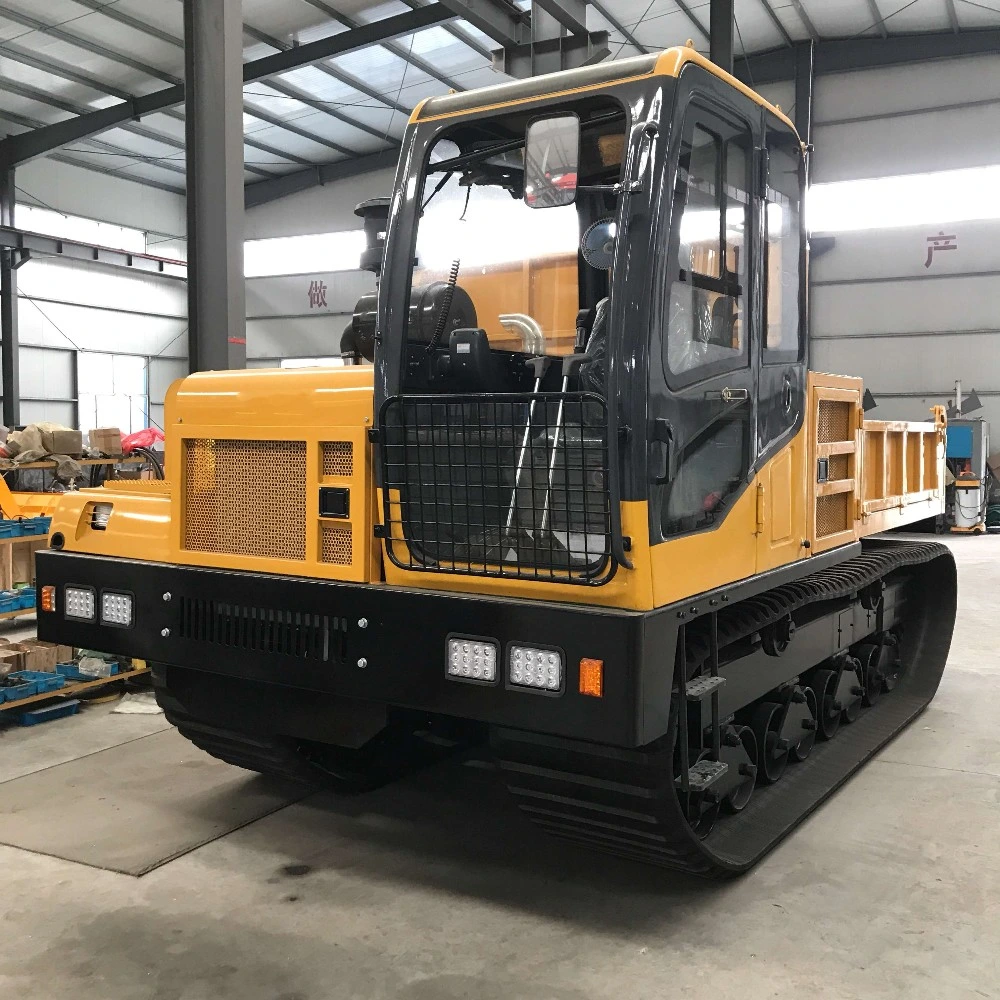 6-20ton Morooka Tracked Crawler Dump Truck with Rubber and Steel Track