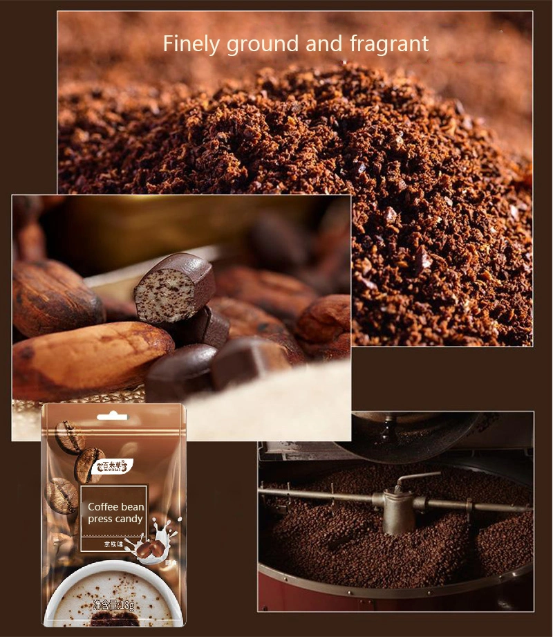 a Variety of Mineral Supplements Coffee Bean Press Candy Tablet