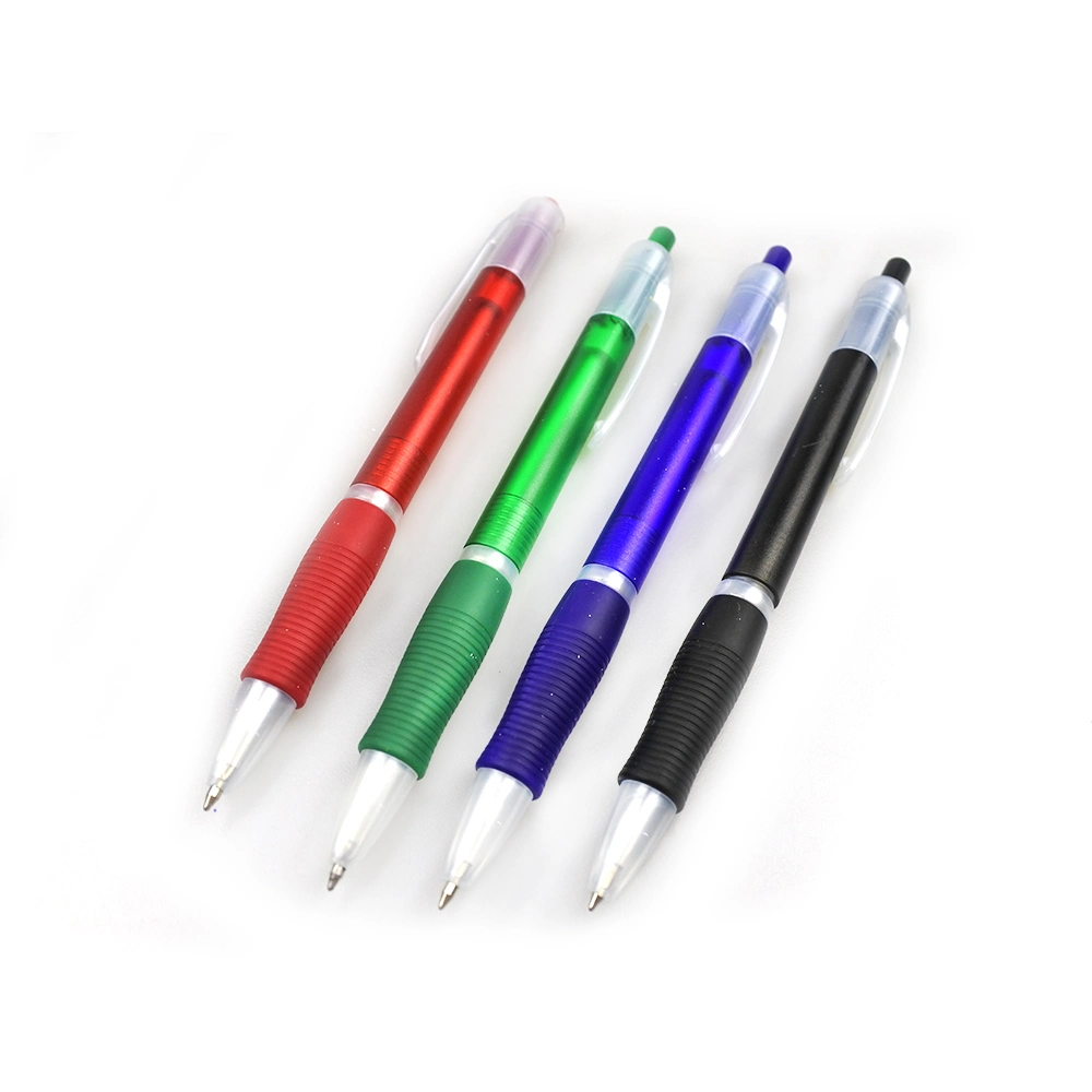 China Office Supply OEM Cheap Plastic Ballpoint Pen with Custom Logo