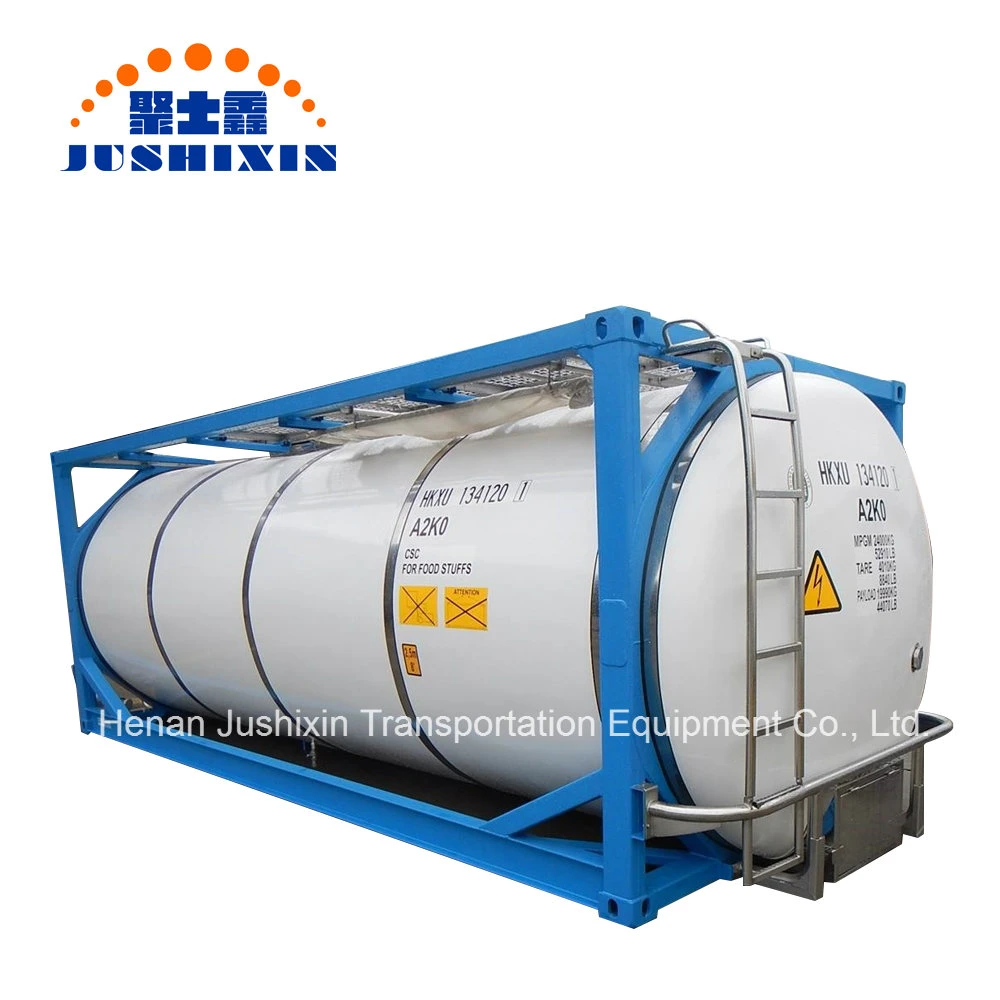 20FT 40feet Shipping Chemical Hydrofludric Acid Hci 32%/Caustic Soda Naoh 32% Corrosive ISO Tank Container Price