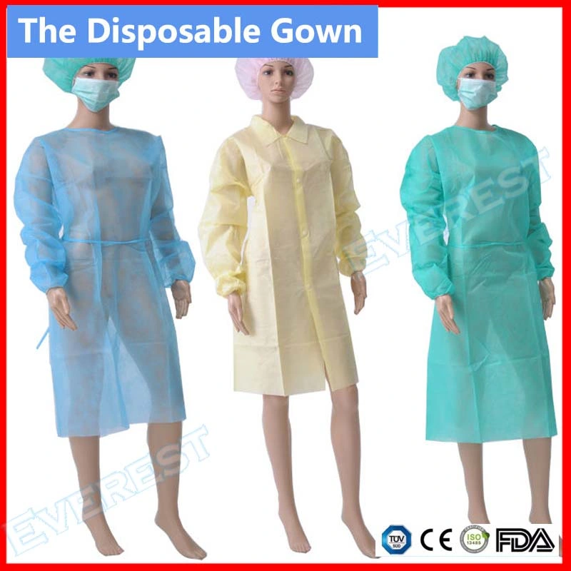 Sterile Disposable SMS Non Woven Surgical Gown