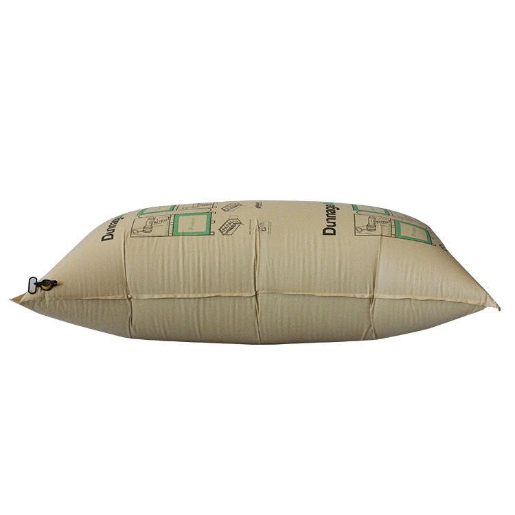 Saco de papel para masnage com saco de nível verde Air bags castanho Kraft