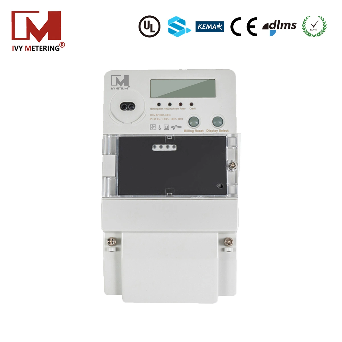 RS485 IR PLC Zigbee de comunicación inalámbrica GPRS Dlms Metro