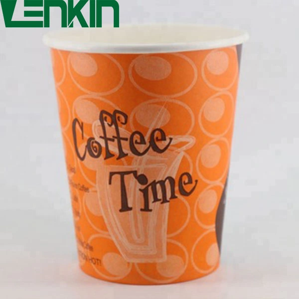 Wholesale/Supplier 4oz 6oz 7oz 8oz Single Wall Hot Drinks Paper Cups Disposable