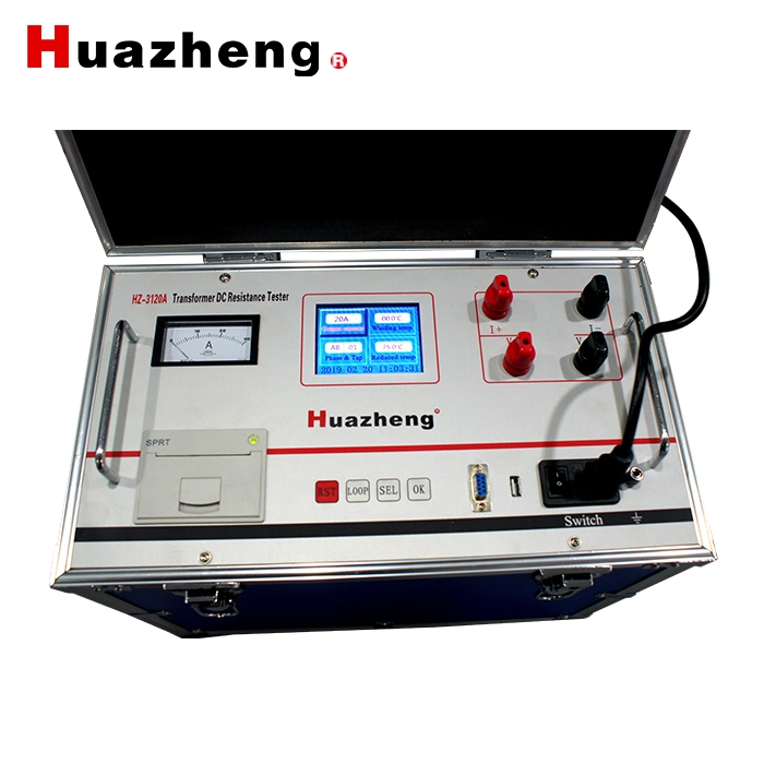 Huazheng New Design High Accuracy Transformer Winding DC Resistance Tester