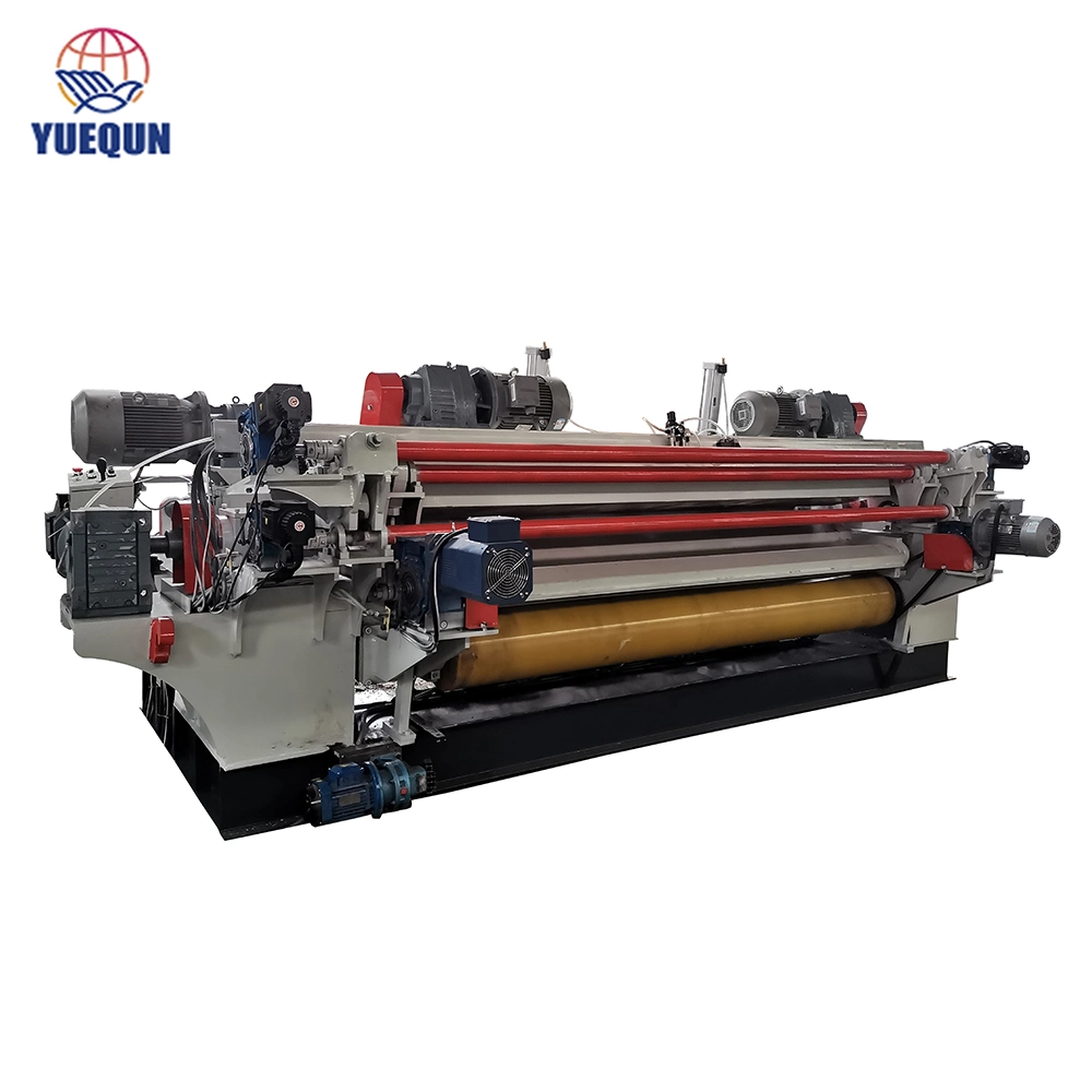 Plywood Making Machine Heavy Duty Spindle Less Veneer Peeler with Hydraulic Knife Holder