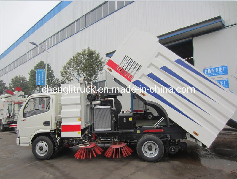 10cbm Road Sweeper Truck Superstructure with Auxiliary Engine