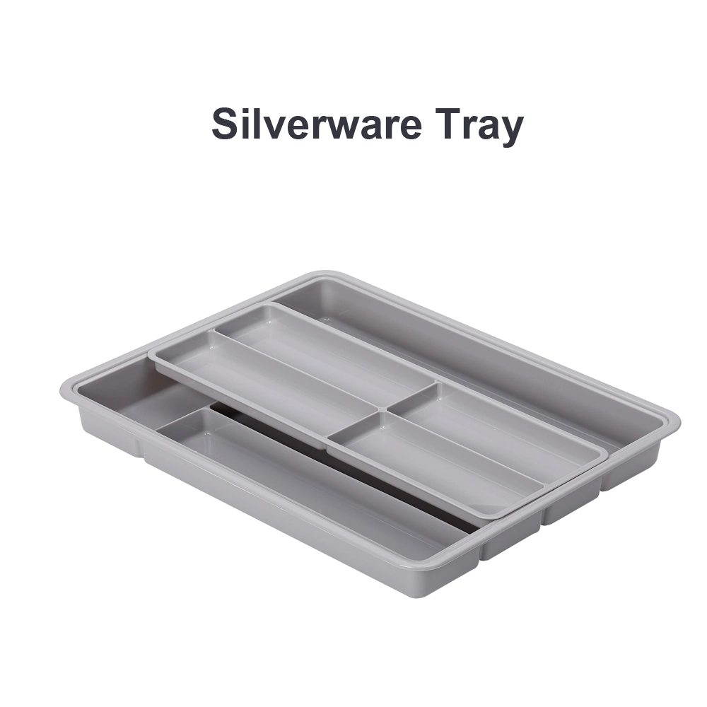 Silverware Tray with Removable Top Cutlery Tray, Tool Box