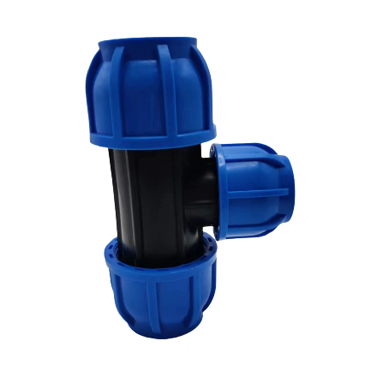 PVC Variable Diameter Three-Way Ball Valve Compression Fittings