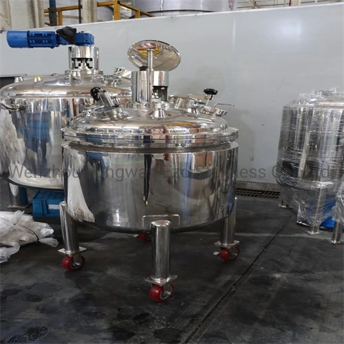 Sanitary Grade Stainless Steel High Viscosity Electric Heating Tomato Sauce Emulsifying System