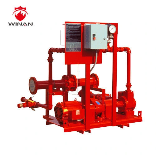 Foam Pump Skid Balanced Pressure Proportioning System for Fire Fighting