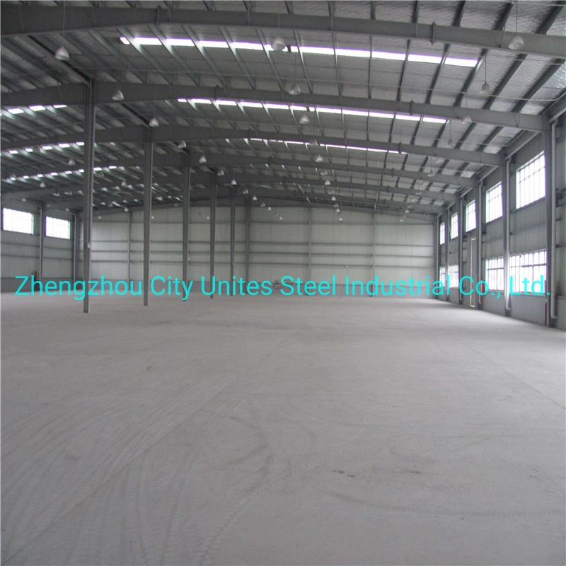 China Industrial Metal Storage Shed Large Span Warehouse for Sale