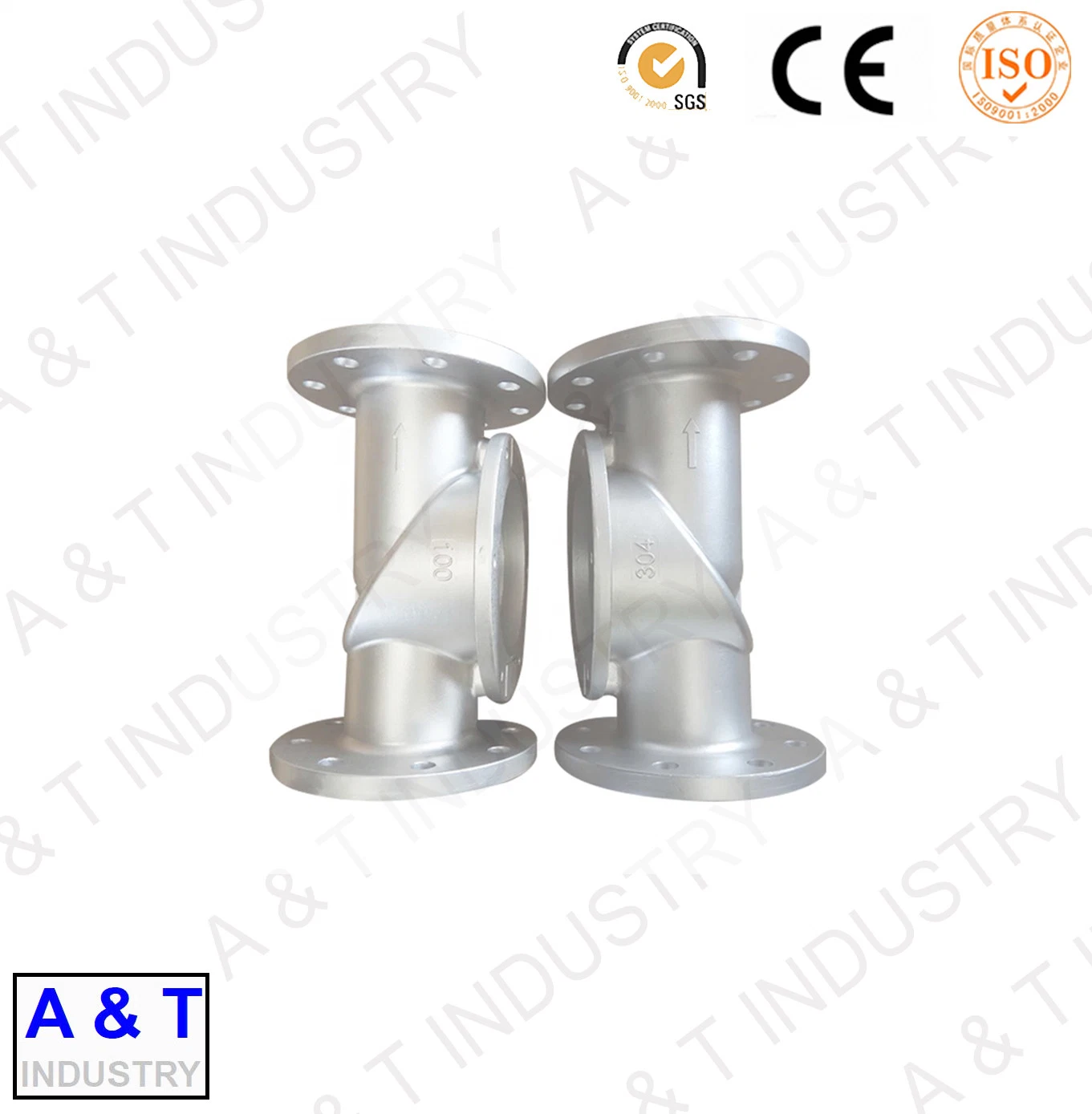 Casting Foundry CF-8m 316 Valve Body Parts Steel Casting