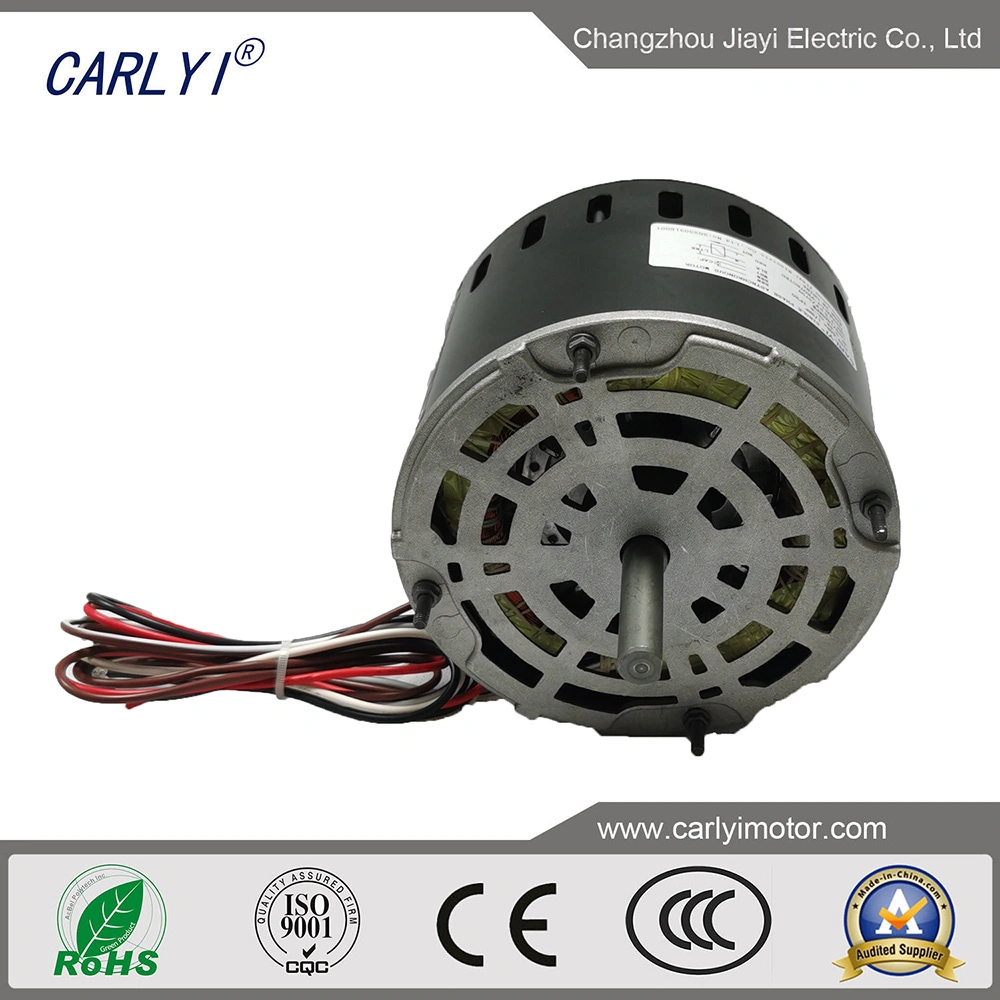 1/3HP Single-Phase Capacitor-Running AC Fan Motor for Commercial Air Conditioning Unit