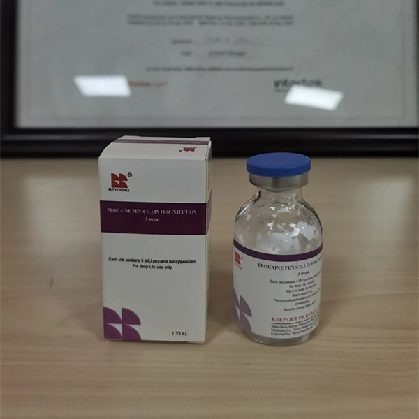 High quality/High cost performance  Antibiotics/Procaine Penicillin for Injection/0.4mega; 0.6mega; 0.8mega; 3.0mega/GMP Certificate