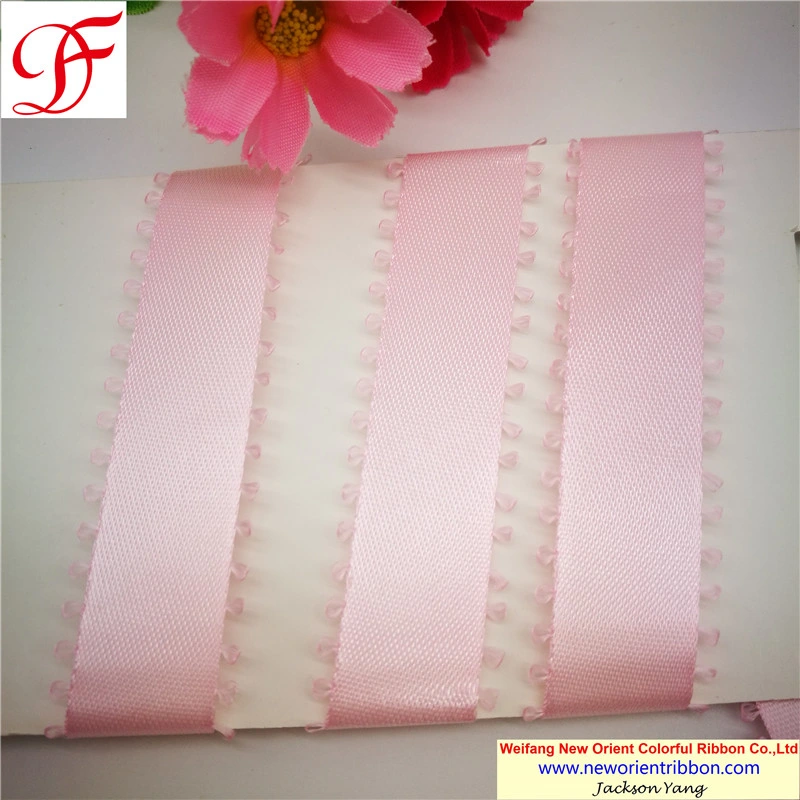 Top and Stable Quality of Picot Satin Ribbon at Most Competitive Price for Gifts/Wrapping/Holiday/Decoration/Garment Directly From Leading Factory in China