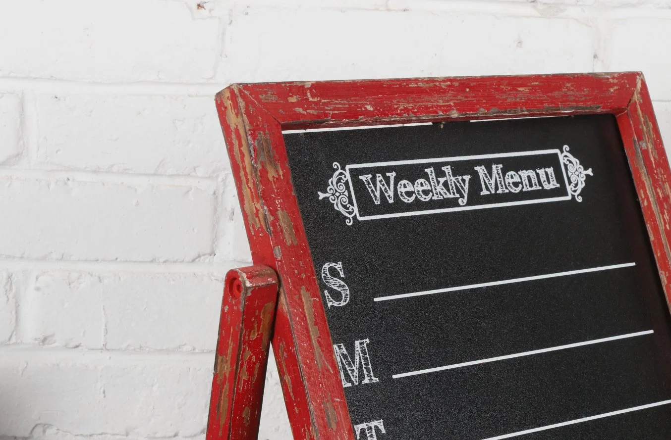 New Design Home Decor a-Frame Signs Double-Sided Wooden Chalkboard Signs for Bar or Restaurant Custom Wooden Blackboards