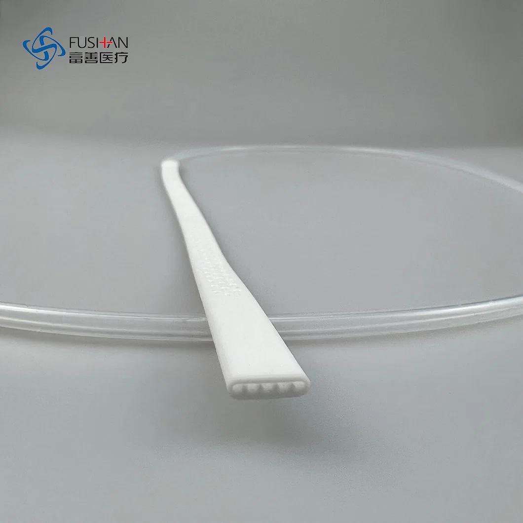 Competitive Price Medical Products Silicone Disposable Flat Drainage Tube 10mmx25cm 3/4 or Full Perforated Drain Wnd Svac Bulb Flt