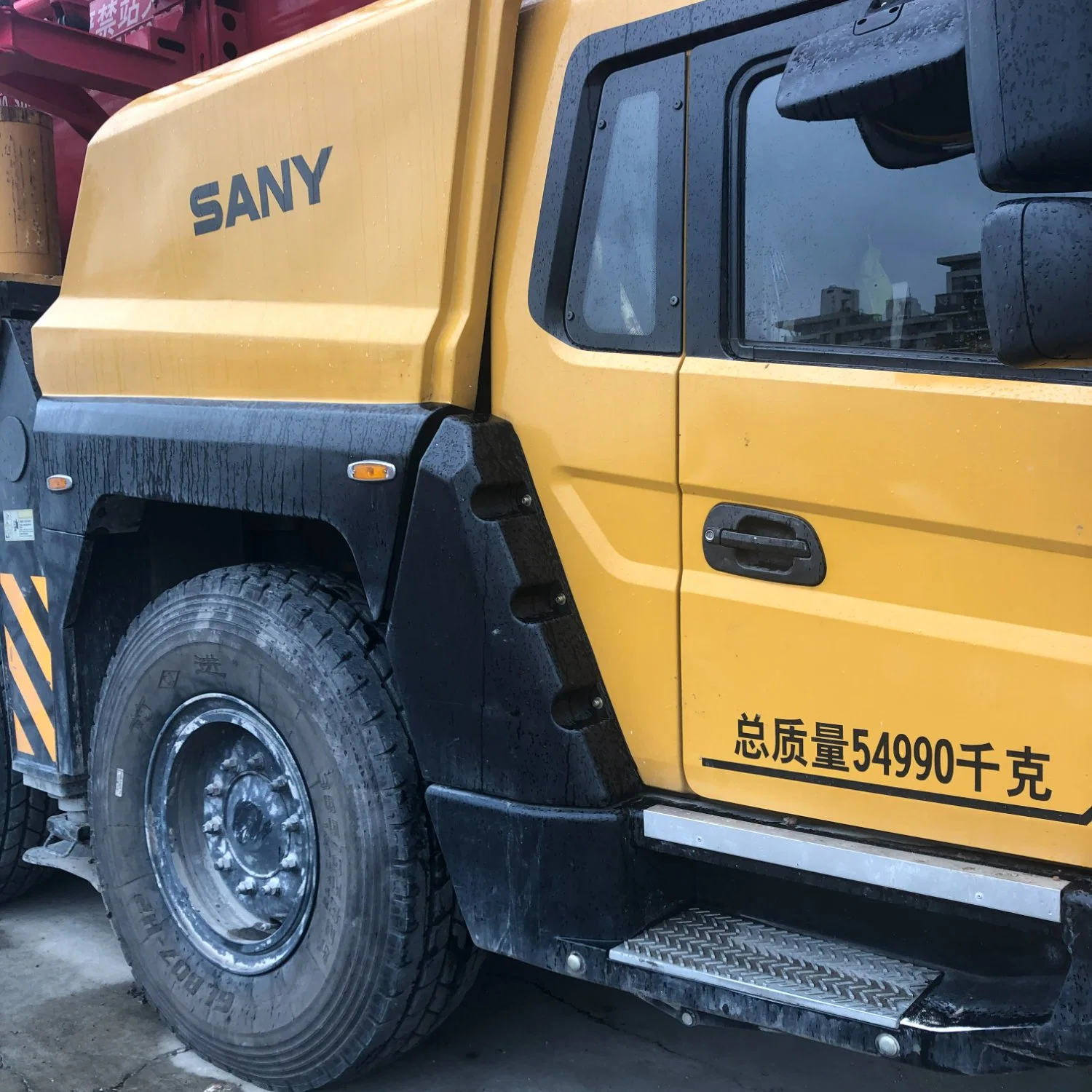Sale Good Condition Used Construction Machine Sany Stc55 for Cheap Sale Excavator with High Efficiency Truck Crane