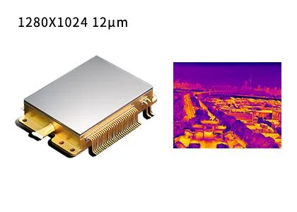 Mega Pixel 1280x1024/12&micro;m Thermal Imaging Detector Sensor for Multi Sensor Payloads