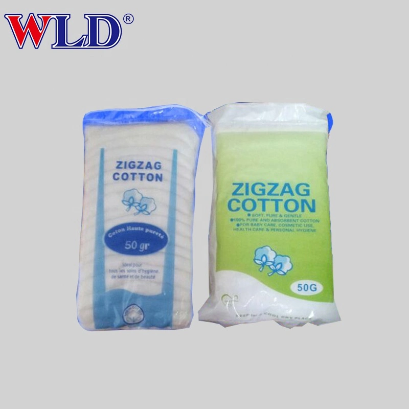 25g-1000g Zigzag Cotton for Absorbency