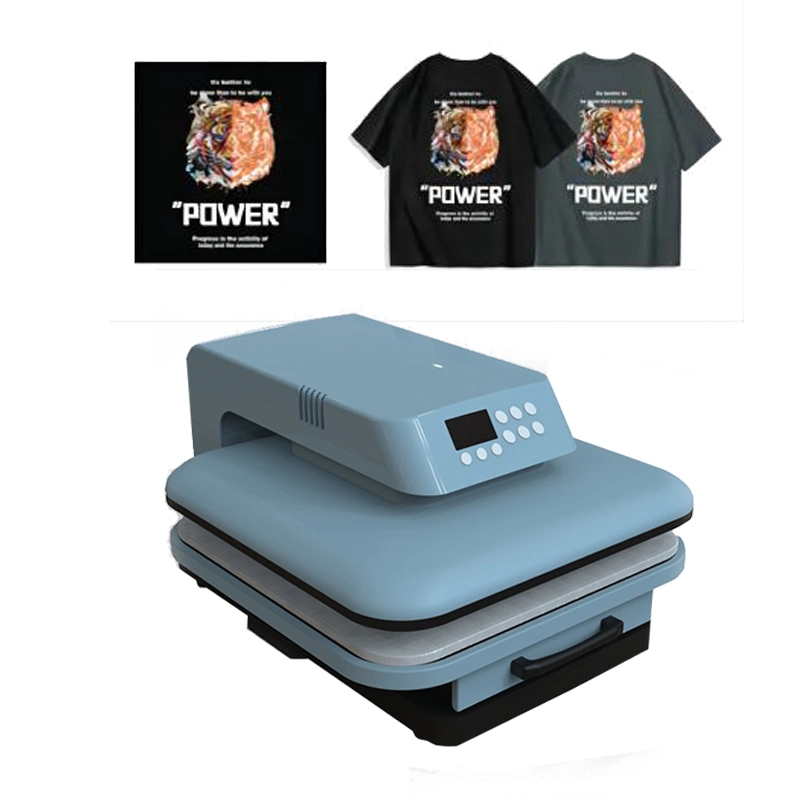 Sublimación T Shirt transferencia de impresión de la máquina de prensa de calor digital con Error de tiempo