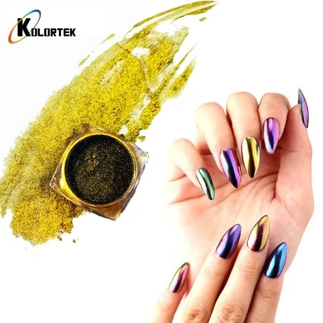 Cosmetic Grade Chameleon Color Changing Nail Powder Optical Chameleon Pigment