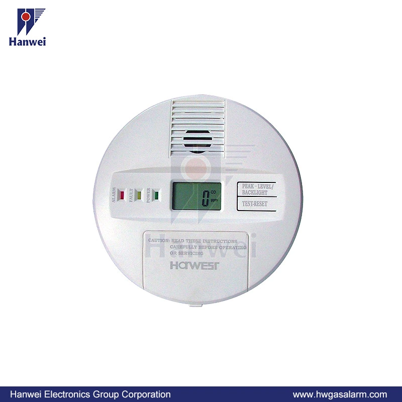 Detector de monóxido de carbono doméstico con batería (KAD)