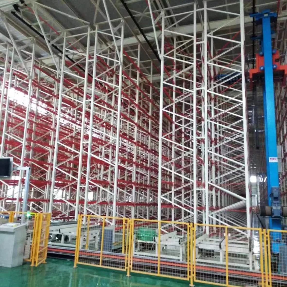 Apilar selective de servicio pesado almacenamiento automatizado Galvanizado Mezzanine Cantilever Estante de Teardrop estante de acero metálico Paleta