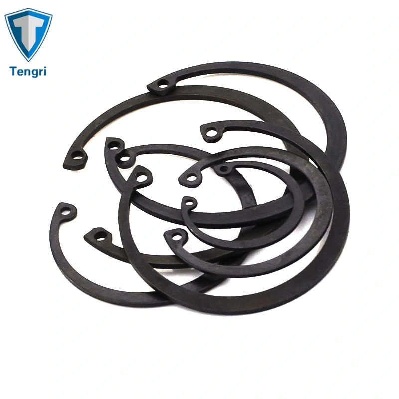 65mn Internal Circlip Ideal Wire Nut External Retaining Ring with Black Coating DIN472 DIN471