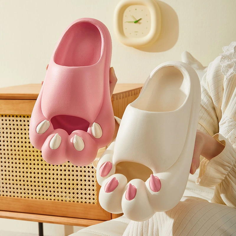 New Cute and Cuddly Paws Couples Home Outer Wear Slippers