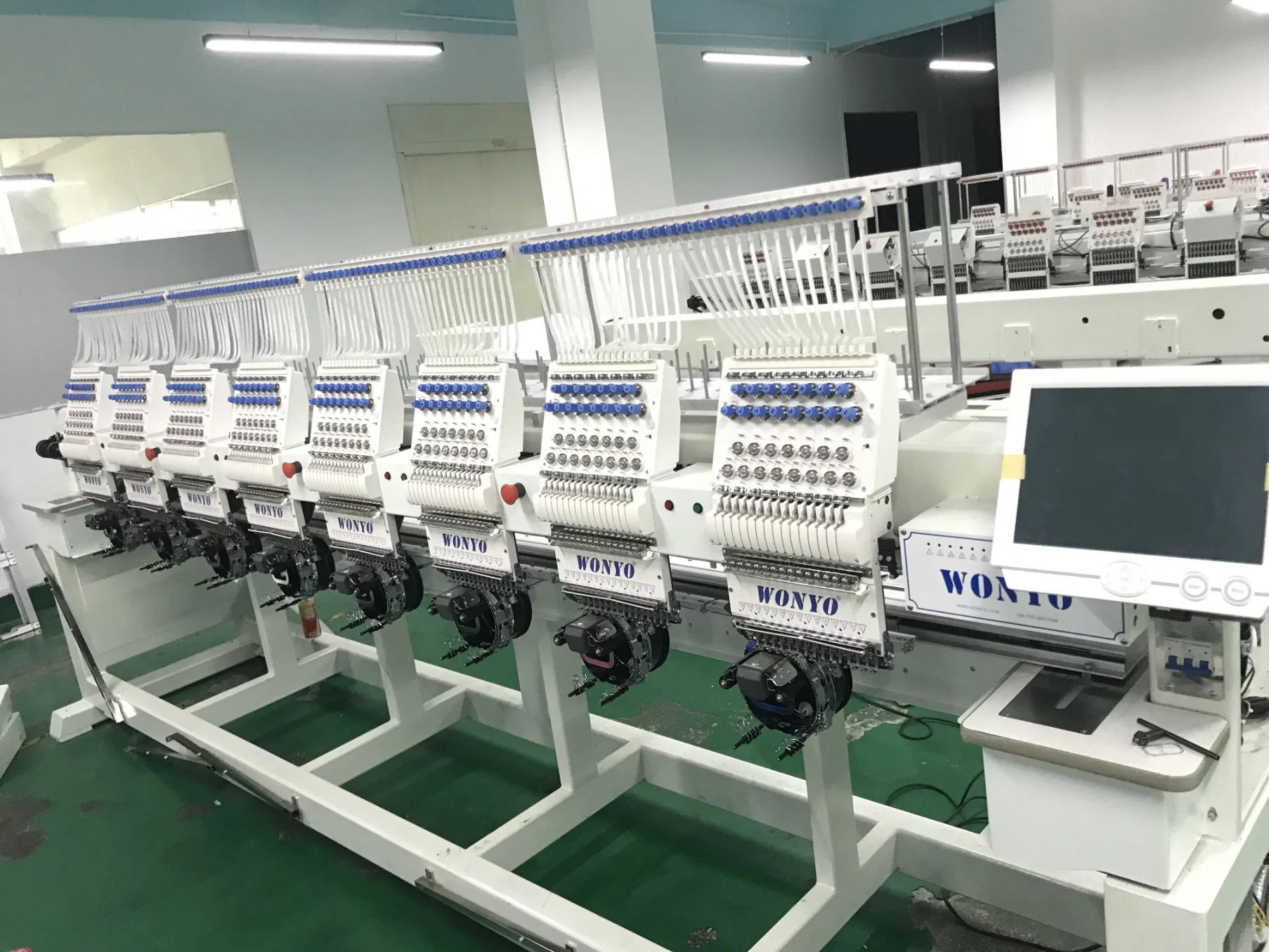 China 6 Head Garment Embroidery Digital Printing Quilting Machine