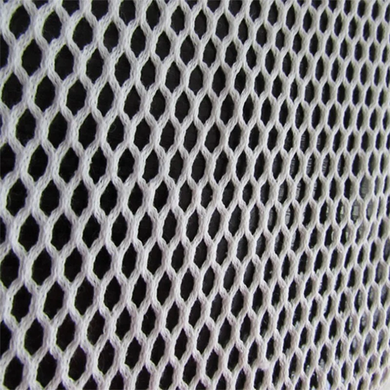 100% Pure Cotton Mesh Fabric with Big Hole